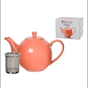 6 cup teapot with infuser